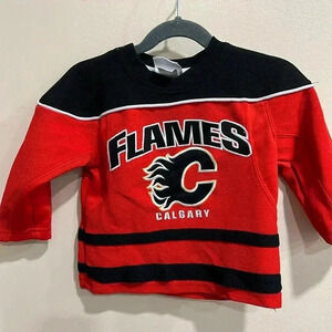 (53)  Calgary flames hockey jersey